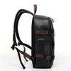 New Korean Style Men's backpack, fashion style leather middle school bag, male bag factory direct sales