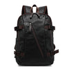 New Korean Style Men's backpack, fashion style leather middle school bag, male bag factory direct sales