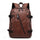 New Korean Style Men's backpack, fashion style leather middle school bag, male bag factory direct sales