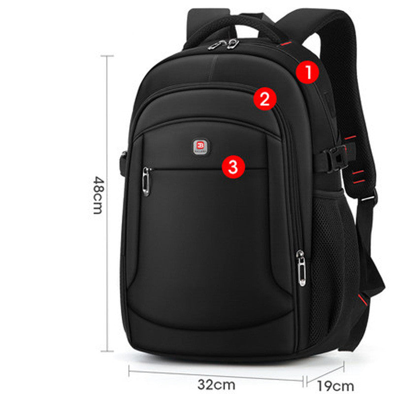 Casual Men's Laptop Bag Fashion Student School Bag