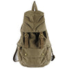 Leisure backpack large capacity canvas bag