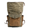 Oil wax canvas mountaineering bag