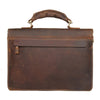 Leather Handbag Vintage Crazy Horse Leather Men's Briefcase