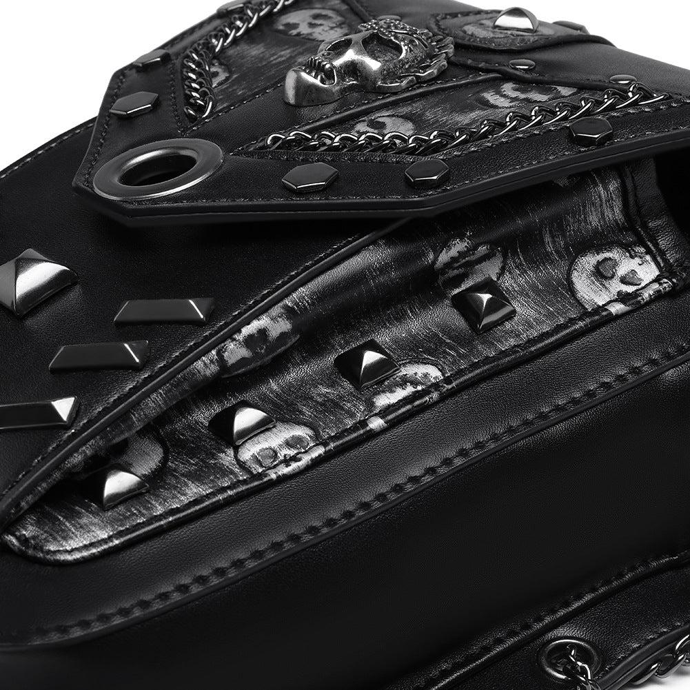 Skull Locomotive Ladies One-shoulder Messenger Bag