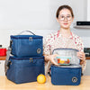 Lunch Box Tote Bag With Meal For Work