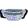 Multifunctional Lady Mobile Phone Fashion Double Zipper Waist Bag