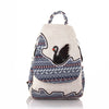 Swan Woven Three-dimensional Double-layer Zipper Backpack