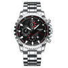 Men's Waterproof Sports Fashion Stainless Steel Watch