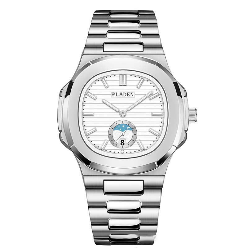 Stainless Steel Waterproof Luminous Men's Watch