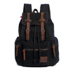 Men's And Women's Canvas Backpack 15.6 Inches Large Capacity