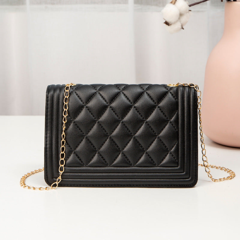 Simple And Stylish One-shoulder Square Bag