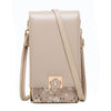 Korean Style PU Double Zip Flap Shoulder Crossbody Bag