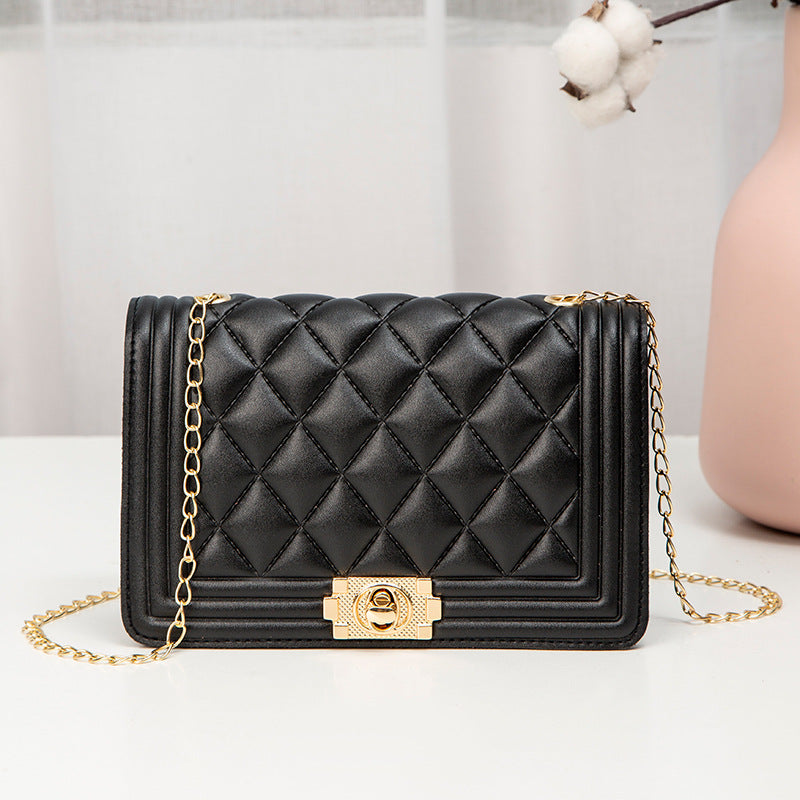 Simple And Stylish One-shoulder Square Bag