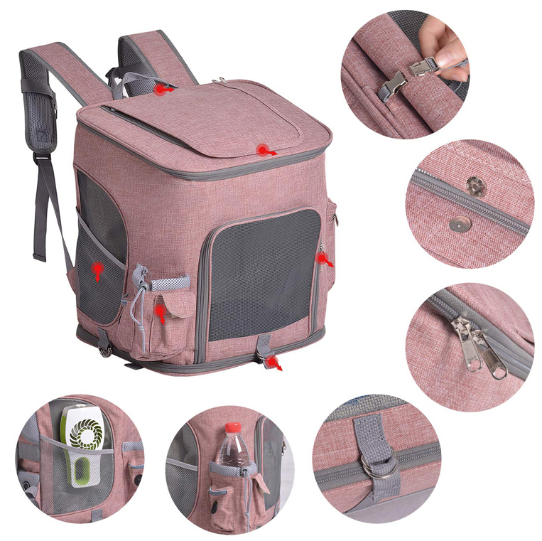 Space Capsule Cat Teddy Dog Pet Backpack Breathable Out Portable School Bag Cat And Dog Bag