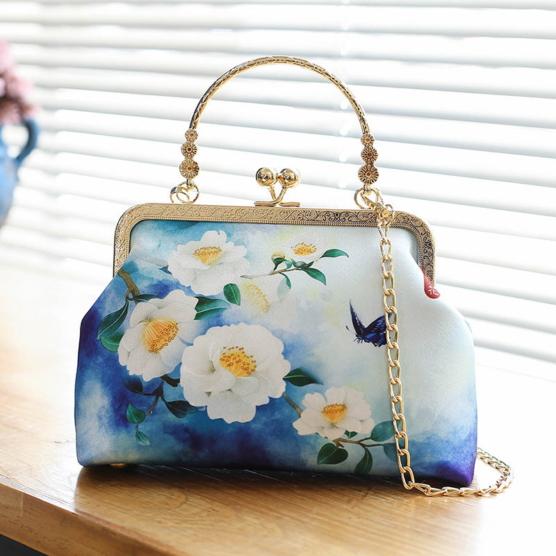 One-shoulder Crossbody With Cheongsam Bag Retro