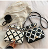 New Fashion Small Fragrance Big Rivet Color Matching Bag