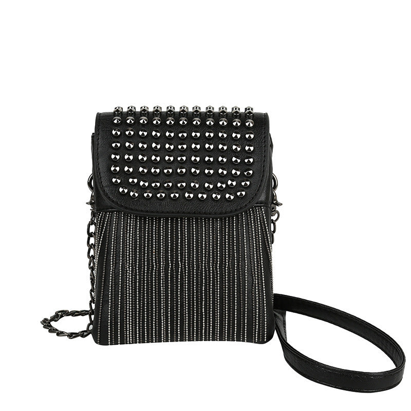 European And American Chain Tassel Small Bag Women 2020 Autumn And Winter