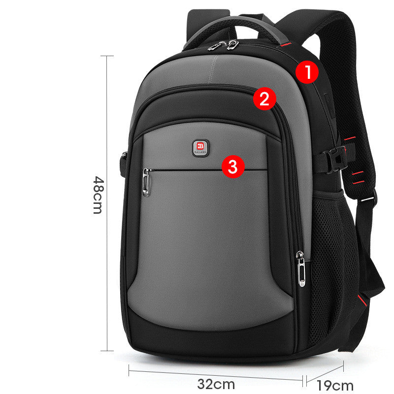 Casual Men's Laptop Bag Fashion Student School Bag