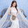 Wholesale 2021 new bride wedding fashion lace fishtail skirt Slim Skinny tail wedding dress D92