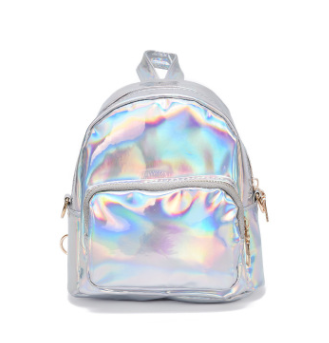 Laser reflective parent-child shoulder shoulder travel bag cute point  Korean version of exquisite casual personality bag wholesale