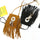 Golden tassel One Shoulder Messenger Bag