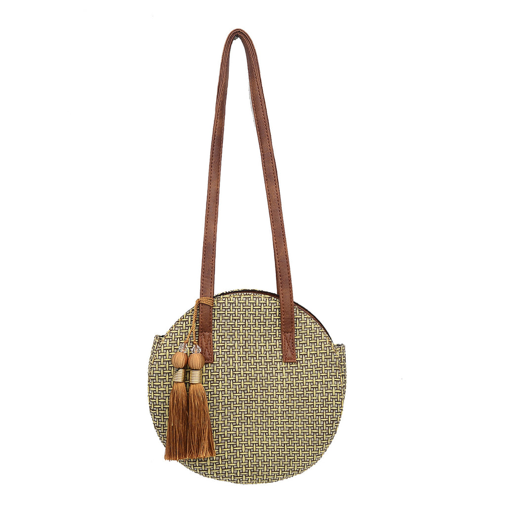 Straw handbag