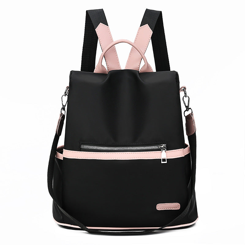 Oxford cloth waterproof ladies casual backpack