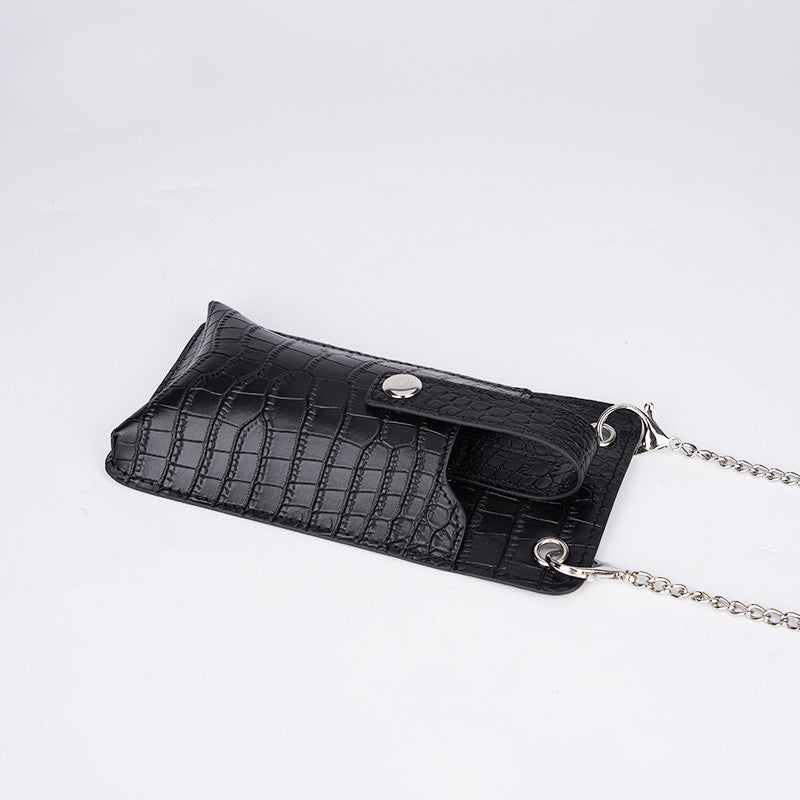 Leather Phone Bag Chain One-shoulder Diagonal Women's