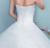 Aliexpress wedding bride wedding dress 2021 new large tail size wedding dress factory wholesale TH52