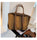 New Trendy Fashion Simple Large-capacity Tote Bag