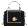 Chain texture shoulder messenger bag