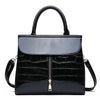 Patent leather handbag