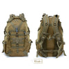 Camouflage Tactical Bag Backpack Double Shoulder Sports Backpack Can Hang Waist Bag