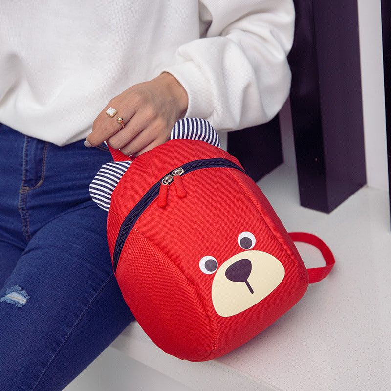 Boys And Girls Backpack Cute, Cartoon Kindergarten Bag, Fashion Anti Lost Leisure Burden Small Backpack