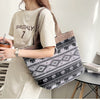 Ethnic Style Large Bag Fashion Simple Large Capacity Tote