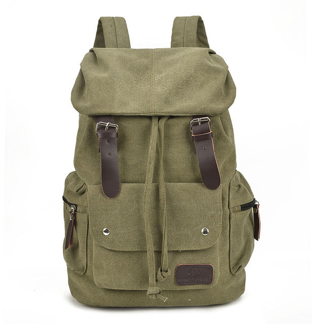 Canvas backpack