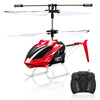 Syma Official W25 RC Helicopter 2 CH 2 Channel Mini RC Drone With Gyro Crash Resistant RC Toys For Boy Kids Gift Red Yellow