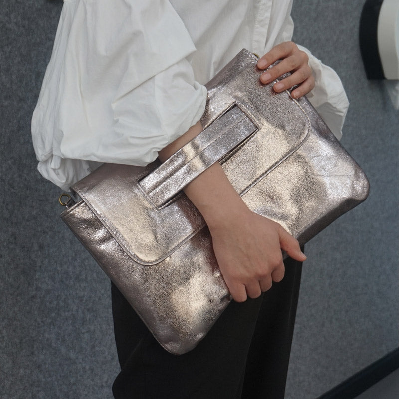 Retro Handbag With Sleeve Crossbody Shoulder Bag With Sleeve