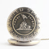 Limited Edition Commemorative Pocket Watch Flip Quartz Watch