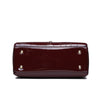 Patent leather handbag