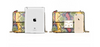 Serpentine Small Square Bag Korean Fashion Chain Bag