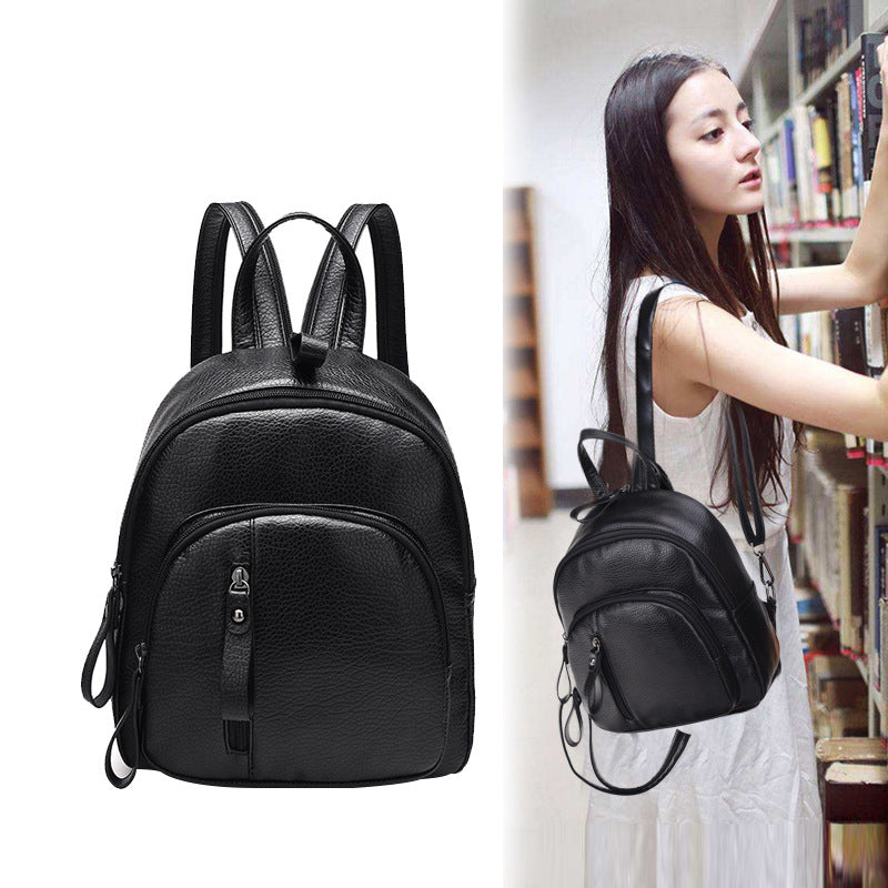 2021 summer new Korean tide lady backpack women fashion leisure backpack Mini all-match leather female bag