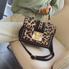 Leopard Print Small Square Bag Printed Lady Shoulder Bag Messenger Bag