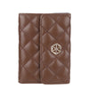 New Women's Card Bag Embossed Multi-card Compact Buckle Purse