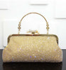 Diamond-studded Evening Bag Bridal Dress