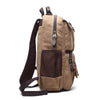 Ba Bao fashion trends, personalized retro canvas bag, travel backpack, backpack, outdoor students, men's water bag