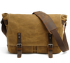 Men's canvas shoulder bag