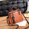 2021 new fashion autumn Korean female bag handbag minimalist atmosphere all-match Leather Shoulder Messenger Bag