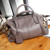 2021 new European leather bag fashion handbag Crossbody Bag Boston simple bag wholesale