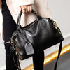 2021 new European leather bag fashion handbag Crossbody Bag Boston simple bag wholesale